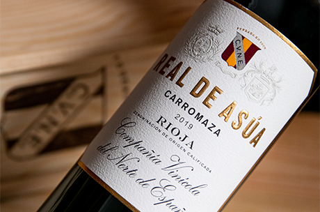 Botella CVNE Real de Asúa Carromaza 2019